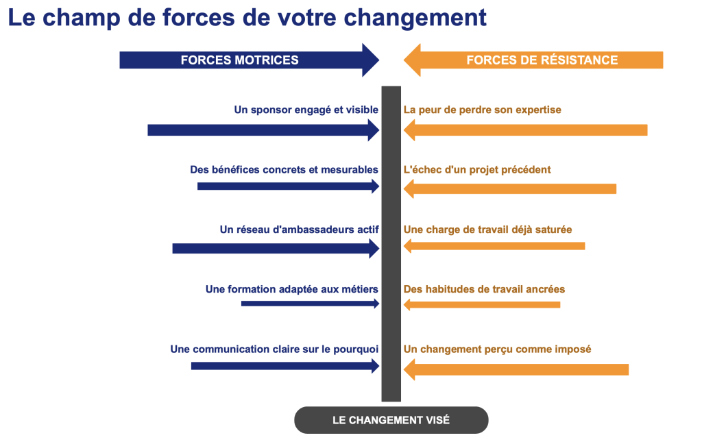 force field analysis changement